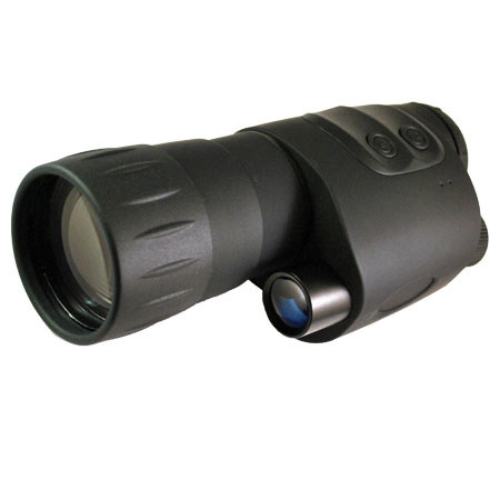 Luna Optics LN-NVM5 5x50 Night Vision Monocular, Gen-1HR Intensifier Tube, Built-in IR illuminator, Rubberized Finish with Ambidextrous Grip