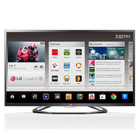 Cyber Monday LG 60GA6400 60' Class 1080p Edge LED 3D Google TV, TruMotion 120hz Refresh Rate, 6 Sound Modes, Dual Core Processor, Triple XD Engine