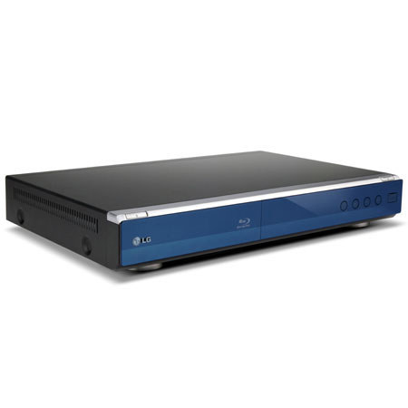 LG BD390 Network Blu-ray Disc Player with Video Streaming Access from Netflix and YouTube, BD-Live, Glossy Black image