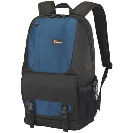 Lowepro Fastpack 200 Digital SLR &amp; Widescreen Notebook Backpack, Water Resistant &amp; 180-Degree Access Panel, Arctic Blue image