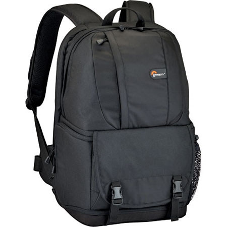 Lowepro Fastpack 250 Digital SLR &amp; Widescreen Notebook Backpack, Water Resistant &amp; 180-Degree Access Panel, Black image