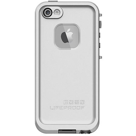 LifeProof Fre Case for iPhone 5, White/Gray