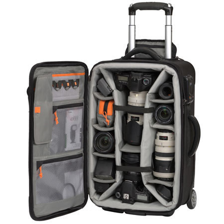 Lowepro Pro Roller x200 Mobile Studio, Padded Divider System Case with Wheels, Black image