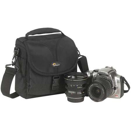 Lowepro Rezo 140-AW Shoulder Bag for a Small Digital SLR with Accessories, Black image