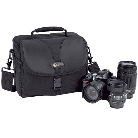 Lowepro Rezo 180-AW Shoulder Bag for a Small Digital SLR with Accessories, Black image