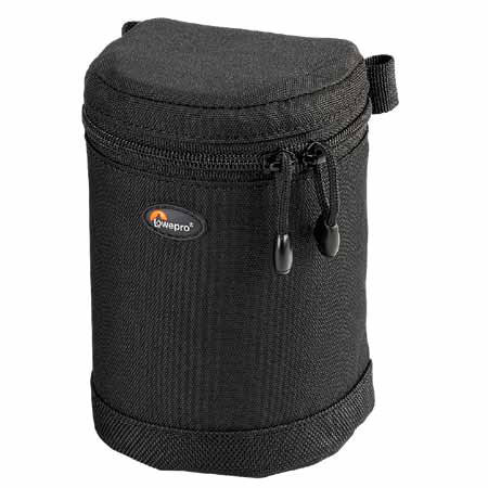 Lowepro Lens Case 1, 5" high x 3.25" diameter, Black. image