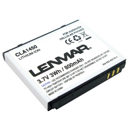 Buy Audiovox Camera Batteries - Lenmar CLA1450 Lithium-Ion 3.7v / 800mAh Battery Fits Audiovox CDM-1450