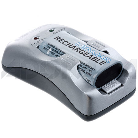 Lenmar Battery Charger with NoMem Lithium-Ion CRV-3 3v 1350mAh Digital Photo Battery image
