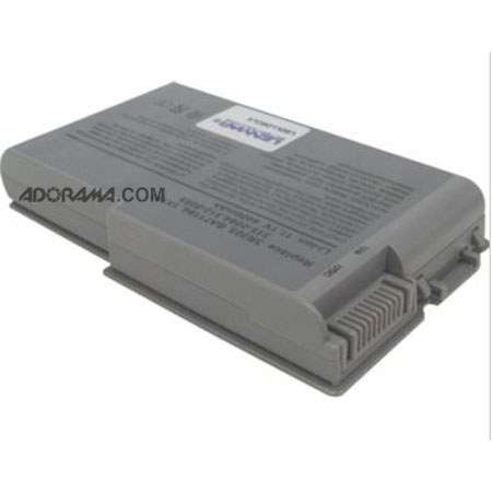 Lenmar No Memory Lithium-Ion Notebook Computer Battery, 11.1V 4.4Ah, for Dell Latitude D500 & D600 Series and Inspiron 500m & 600m Series