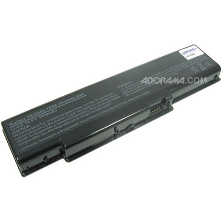 Lenmar No Memory Lithium-Ion Notebook Computer Battery, 14.8V 4400mAh, for Toshiba Satellite A60 & A65 Series