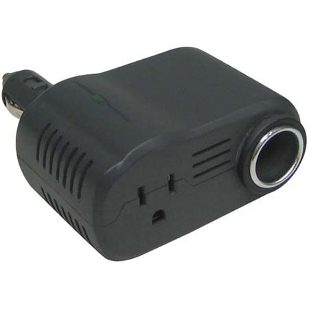 Lenmar N-Verter 175 watt Maximum, 140 watt Continuous Compact DC to AC Power Inverter with Extra Socket.