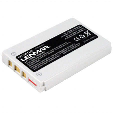 Lenmar RCZ301LO Lith-Ion Battery 3.7V / 950 mAh - Fits Logitech Harmony 720, 785, 880, 885, 890, One Advanced Remote Control