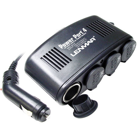 Lenmar SPP04 12V DC Power Port, 4 Socket Car Adaptor image