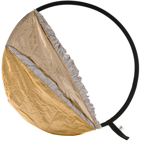 Lastolite 30" 5 In 1 Bottle Top Reflector Kit - Diffuser with Gold/White & Sunfire/Silver Bottle Top