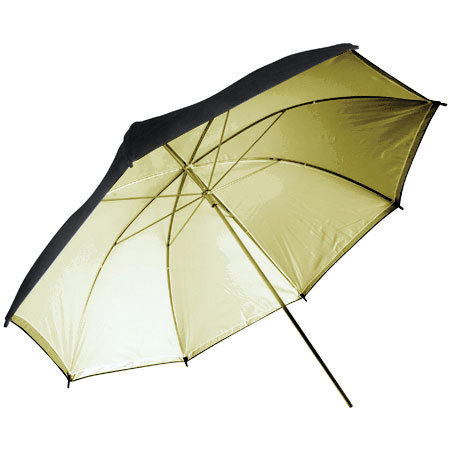Adorama 40" Gold Interior Umbrella. image