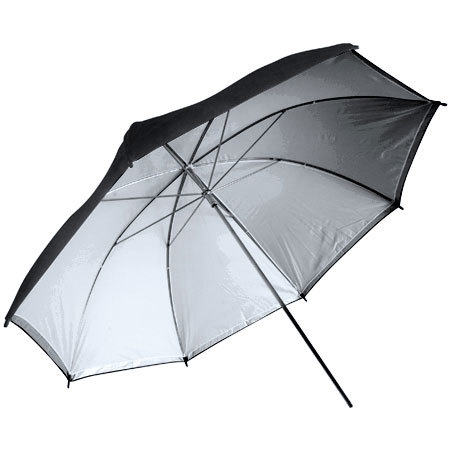 Adorama 40" Silver Interior Umbrella. image