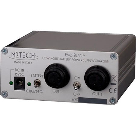 M2Tech Evo Supply High Performance Battery Based Power Supply, 15VDC Supply Voltage, 9-11V Output Voltage