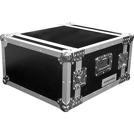 UPC 111311000266 product image for Marathon Flight Road 6U Deluxe Amplifier Rack Case, 18" Body Depth, Recesse | upcitemdb.com