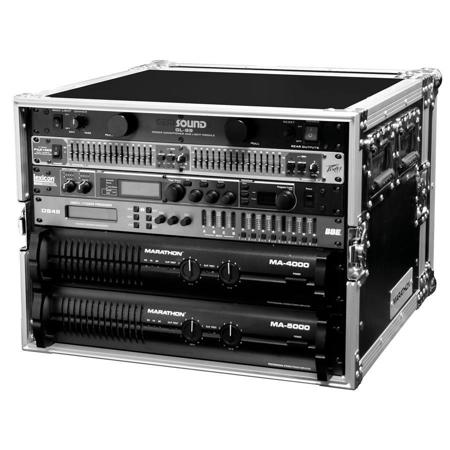 UPC 111311000273 product image for Marathon 8U Amplifier Deluxe Flight Road Case - 18-in Body Depth | upcitemdb.com