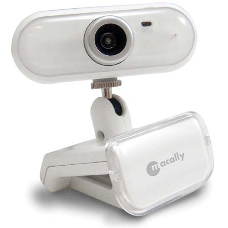 Macally IceCam2, USB 2.0 Video Web Camera with Microphone, VGA 640 x 480 Resolution, 30 FPS image