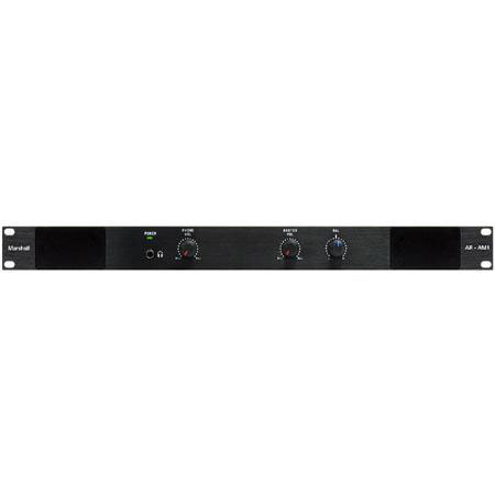 Marshall AR-AM1, 1RU Rack Mountable Analog Audio Monitoring System, with 1 Analog XLR Input & 1 Passive XLR Output