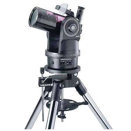 Meade ETX-90PE 3.5", f/13.8, 1250mm Premiere Edition Maksutov-Cassegrain Telescope with UHTC Coatings, Motorized Altazimuth Mount, Autostar Computerized Hand Controller &amp; Tripod image