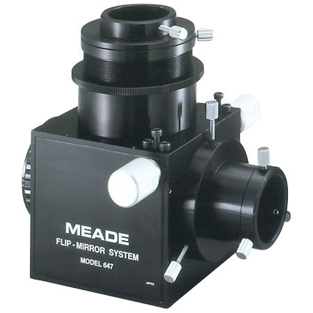 Meade #647 Flip-Mirror System (1.25&quot;/2&quot;) with Ultra-High Transmission Coatings. image