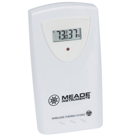 Meade Wireless TS34C-M Wireless Long Range Remote Temperature and Humidity Sensor