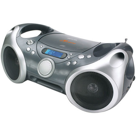 Memorex Portable CD/MP3 Boombox, AM/FM Radio with Digital Display