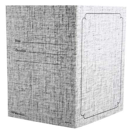 Tap Picture Folder Frame, Gray, For 6x4" Photo. Color: Gray Marble (10 Pack)