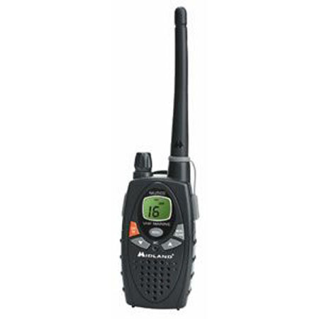 Midland NT1VP Nautico 5 Watt Hand Held VHF Marine Radio with Battery, Charger, AC Adaptor and Water Tight Case