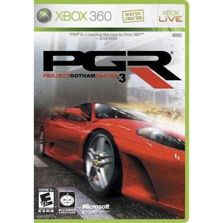 Microsoft "Project Gotham Racing 3", Live your Dream Car Racing Fantasies, for Xbox 360, On Line Play, ESRB - E10+. image