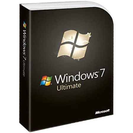 Microsoft Windows 7 Ultimate Software Full Version, 32-bit/64-bit image