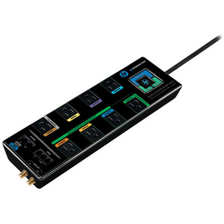 UPC 050644550058 product image for Monster Cable HP 800G Digital PowerCenter with Green Power, 8 Surge-Protected AC | upcitemdb.com