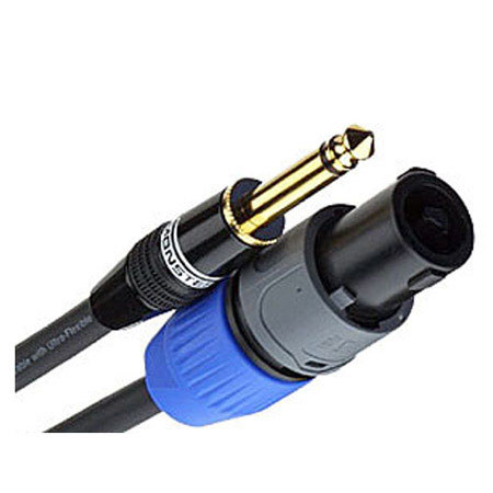 UPC 050644341243 product image for Monster Cable 607251 Standard 100 Series Speak-on (NL2) to 1/4" Straight Pl | upcitemdb.com