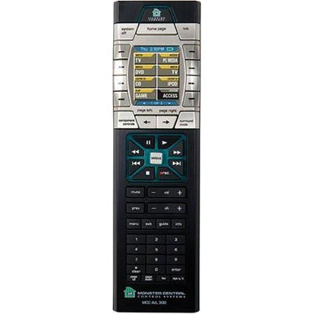 Monster MCC AVL300-S Home Theater &amp; Lighting Remote Controller 300 With Omnilink image
