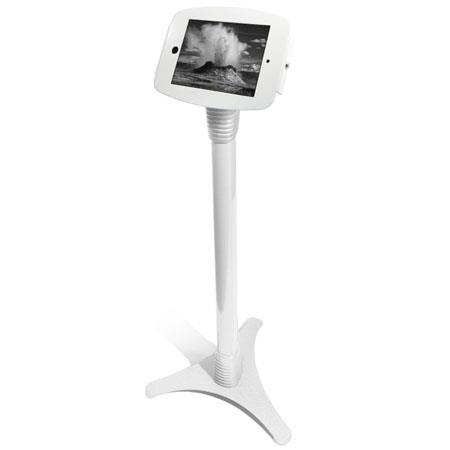 Mac Locks Adjustable Floor Stand for iPad 2/3/4, White