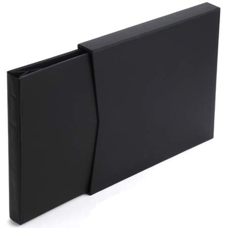 Moab Chinle Digital Book Cover V2, 8" x 9", Post Bound Black Leather image
