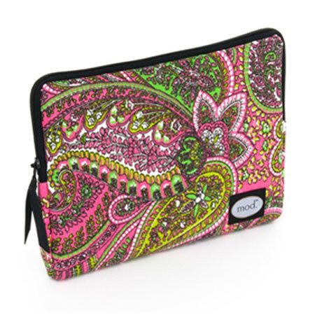 Mod Hot Pink Paisley Tablet Sleeve