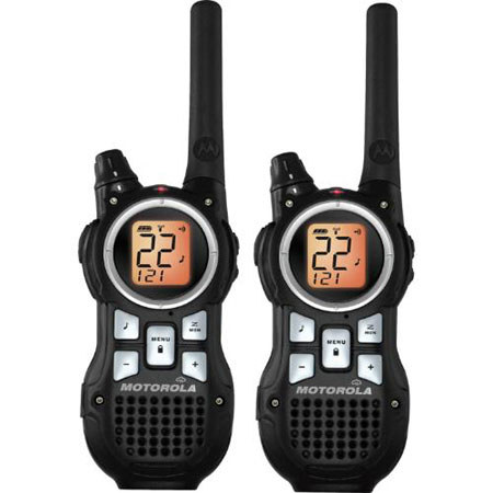 Motorola MR350R Talkabout Two-Way Walkie Talkie Rechargeable Radio Set, 35 Miles Range