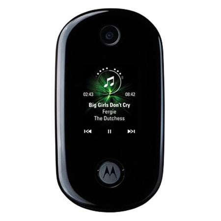 Motorola MOTO U9 Unlocked Cellular Phone with 2 Megapixel Camera, GSM Technology, Black/Grey image