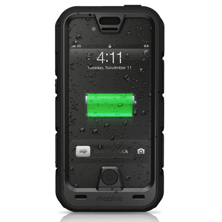 Mophie Juice Pack Pro for iPhone 4/4S, Black
