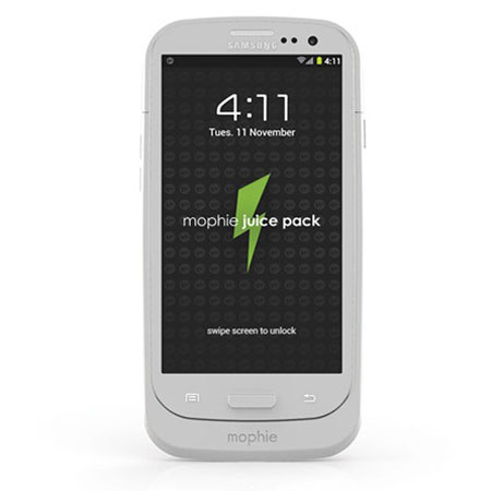 Mophie Juice Pack for Samsung Galaxy SIII, White