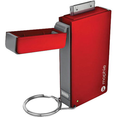 Mophie Juice Pack Reserve Battery for iPhone &amp; iPod, Red