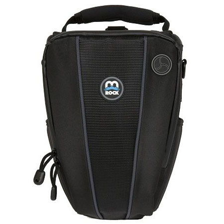 M-Rock Top Load Grand Teton 653 Holster Case for Pro Size dSLR Camera with Lens up to 6" attached - Black / Black / Grey image