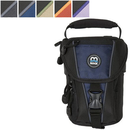M-Rock Niagra 647, Functional, Solid Case for Digital Camcorders or Cameras up to 6.5" Long - Black/ Black/ Grey image