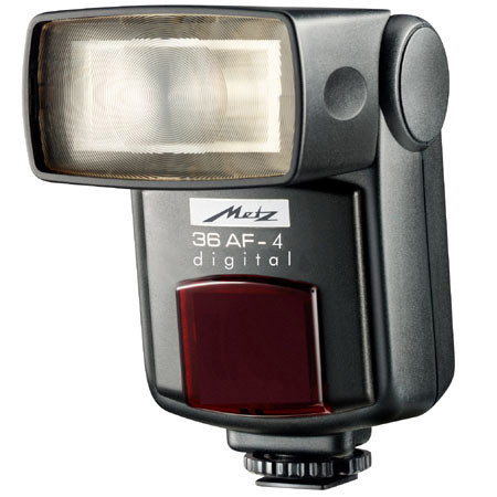 Metz Mecablitz 36 AF-4 Digital TTL Flash for Sony Alpha Compact Digital Cameras, Guide Number 118' (36 m) at the 85mm Setting. image