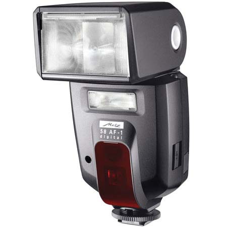 Metz 58 AF-1PS Digial Shoe Mount Flash for Pentax &amp; Samsung Digital SLR's, with PTTL, Wireless function &amp; USB Upgradable, Guide Number 190, ISO 100 ft. image
