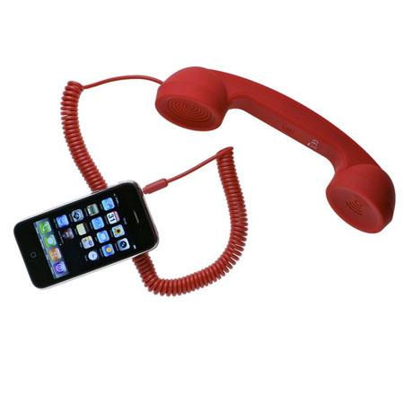 UPC 846654000023 product image for Native Union Retro POP Handset for iPhone/iPad/iPod, Android Phones, Red | upcitemdb.com