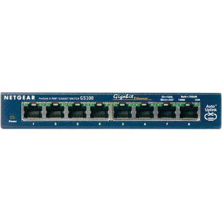 Netgear ProSafe 8-Port Gigabit Ethernet Desktop Switch